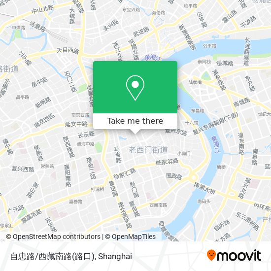 自忠路/西藏南路(路口) map