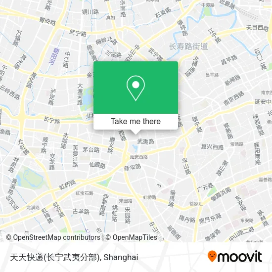 天天快递(长宁武夷分部) map