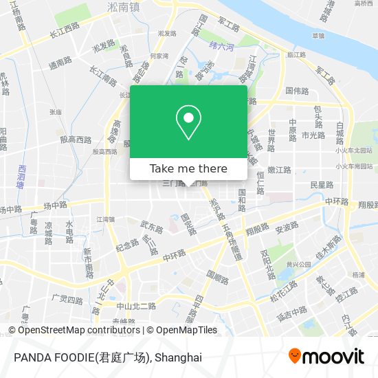 PANDA FOODIE(君庭广场) map