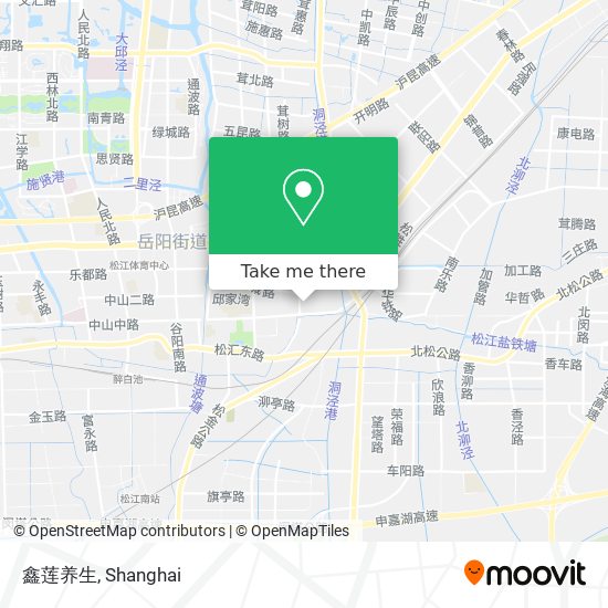 鑫莲养生 map