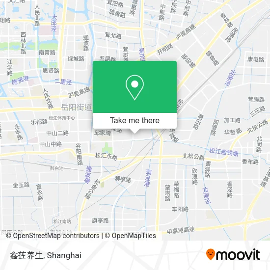 鑫莲养生 map