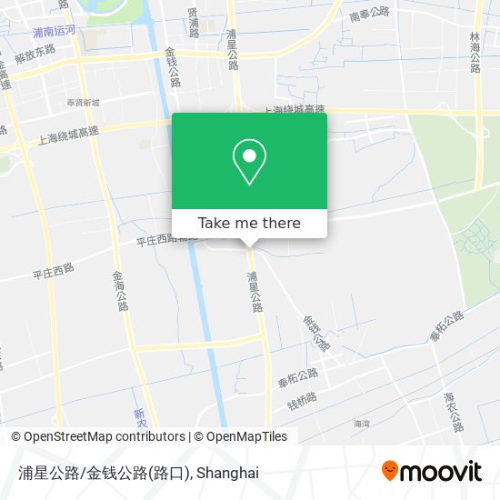 浦星公路/金钱公路(路口) map