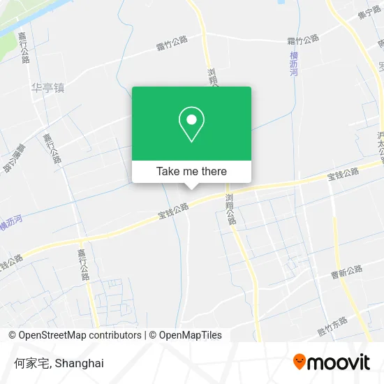何家宅 map