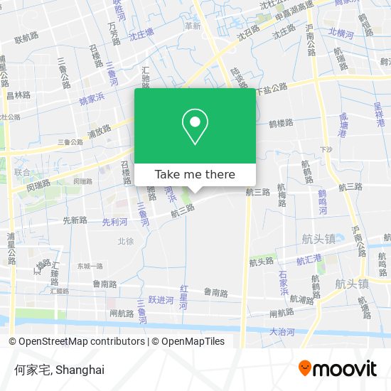 何家宅 map
