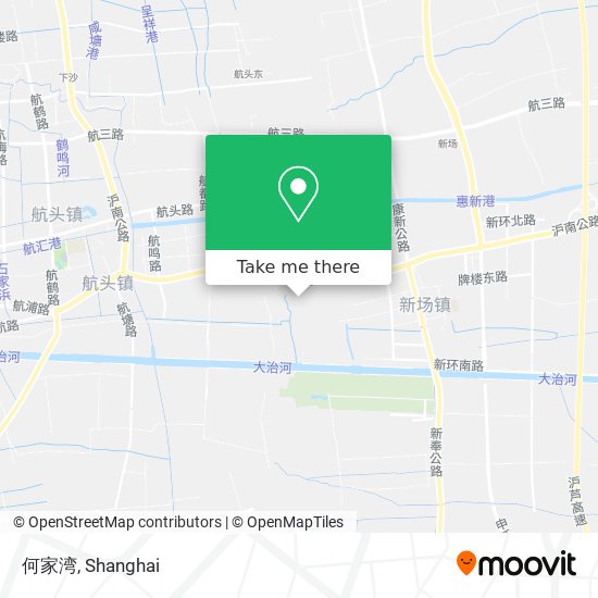 何家湾 map