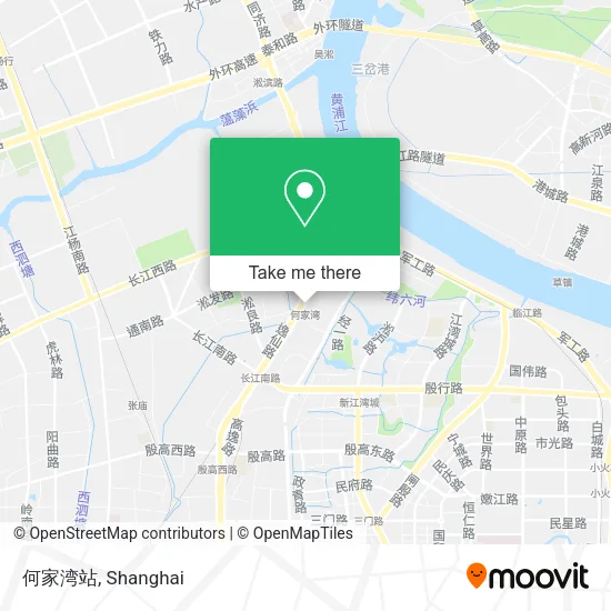何家湾站 map