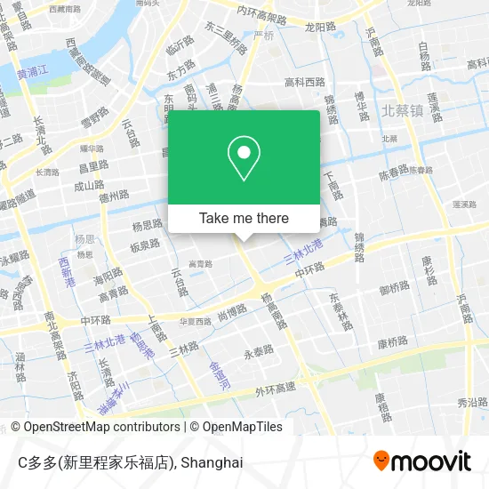 C多多(新里程家乐福店) map