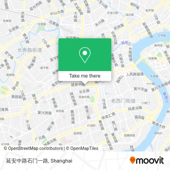延安中路石门一路 map
