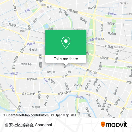 曹安社区居委会 map