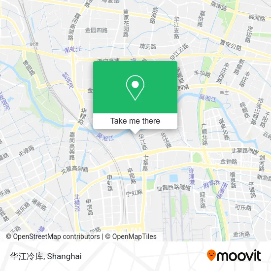 华江冷库 map