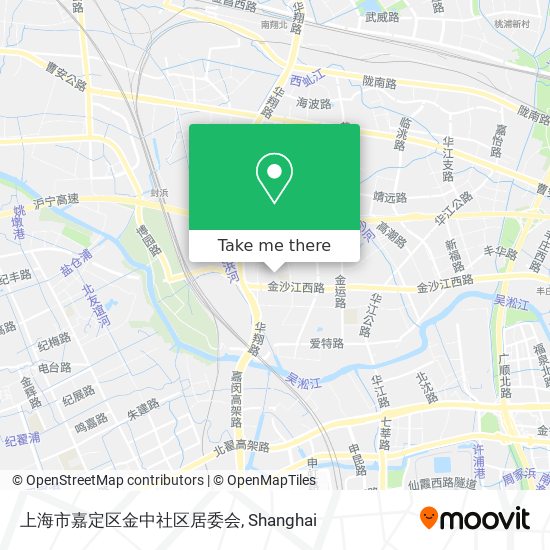 上海市嘉定区金中社区居委会 map