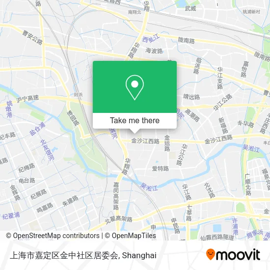 上海市嘉定区金中社区居委会 map