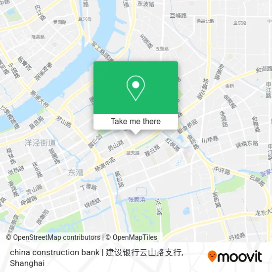 china construction bank | 建设银行云山路支行 map
