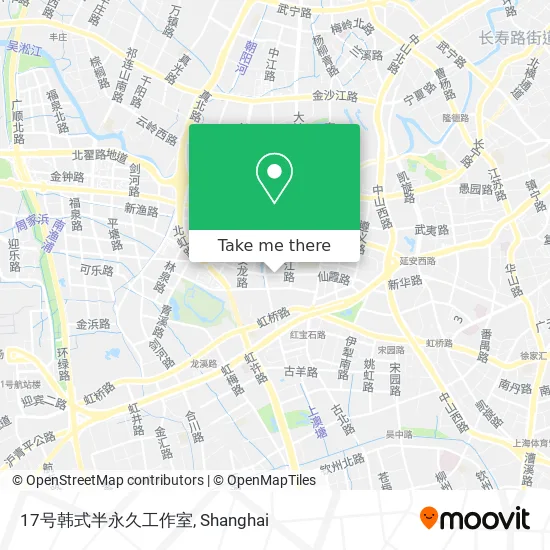 17号韩式半永久工作室 map
