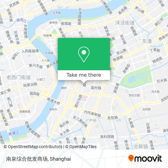 南泉综合批发商场 map