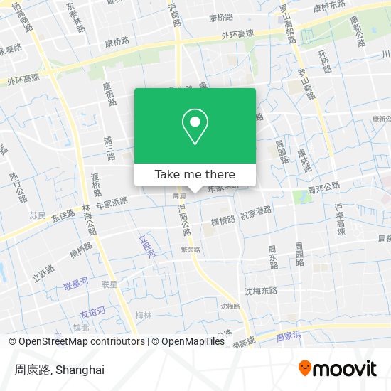 周康路 map