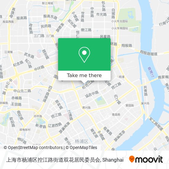 上海市杨浦区控江路街道双花居民委员会 map