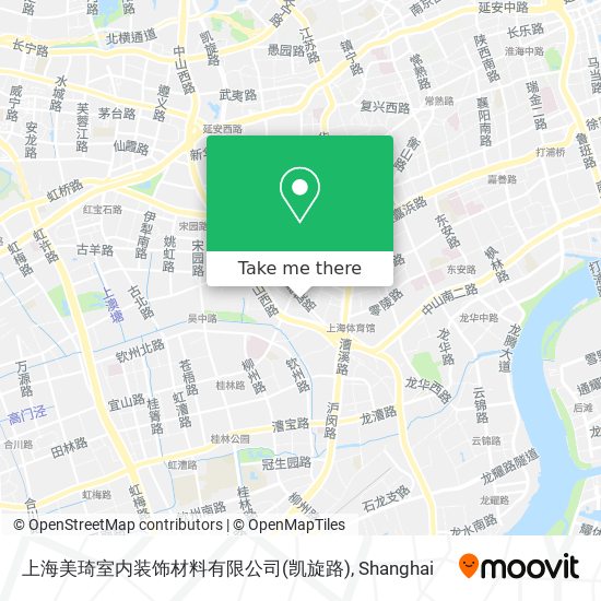 上海美琦室内装饰材料有限公司(凯旋路) map