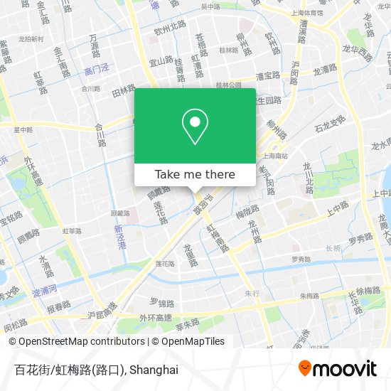 百花街/虹梅路(路口) map