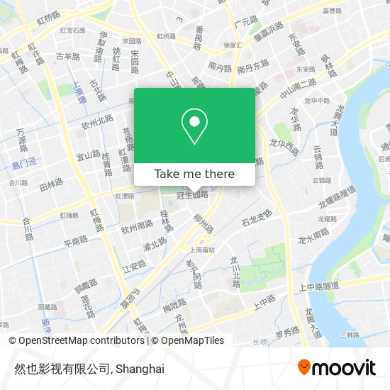 然也影视有限公司 map