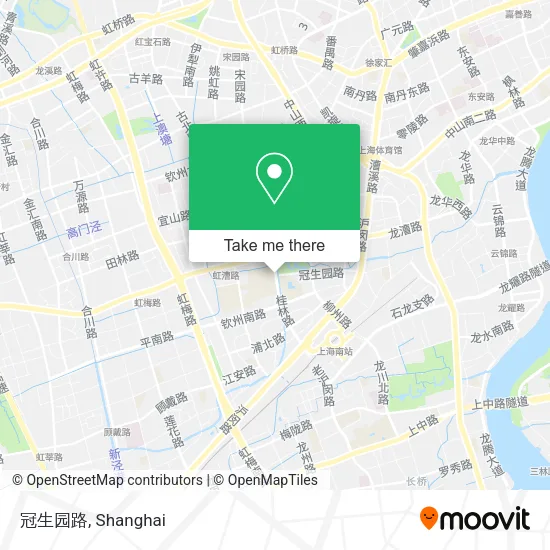 冠生园路 map