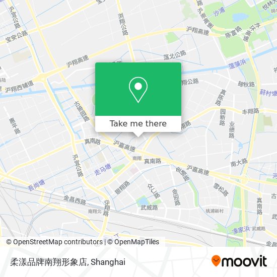 柔漾品牌南翔形象店 map