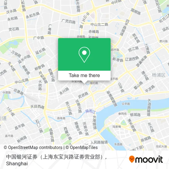 中国银河证券（上海东宝兴路证券营业部） map