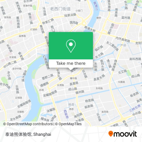 泰迪熊体验馆 map