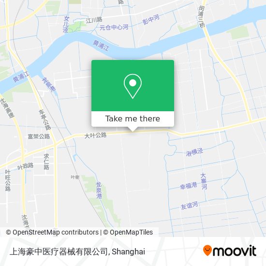 上海豪中医疗器械有限公司 map