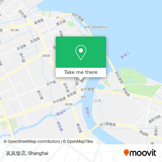 岚岚饭店 map