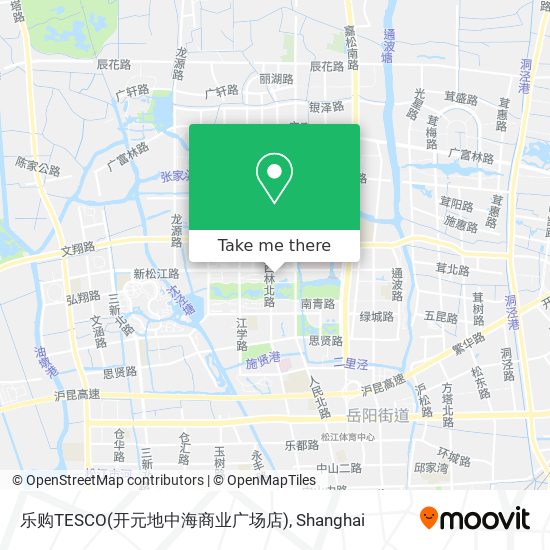 乐购TESCO(开元地中海商业广场店) map