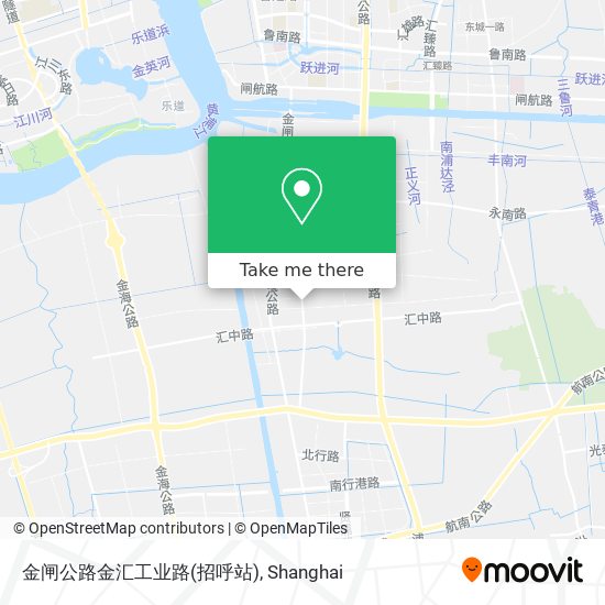 金闸公路金汇工业路(招呼站) map