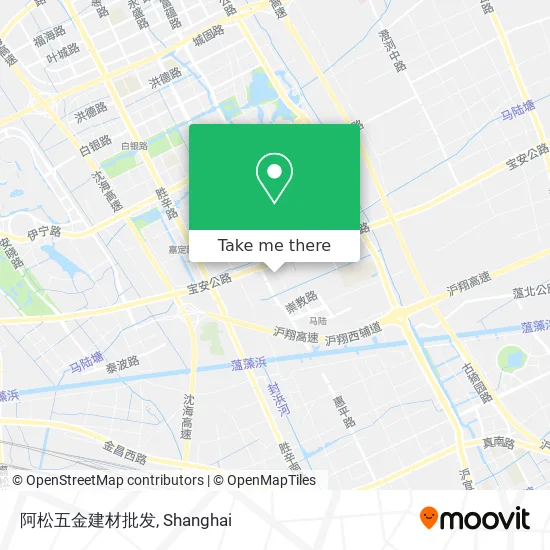 阿松五金建材批发 map