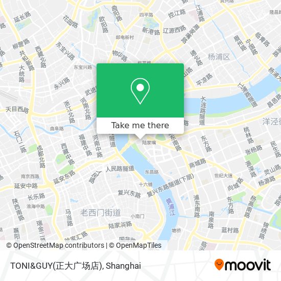 TONI&GUY(正大广场店) map