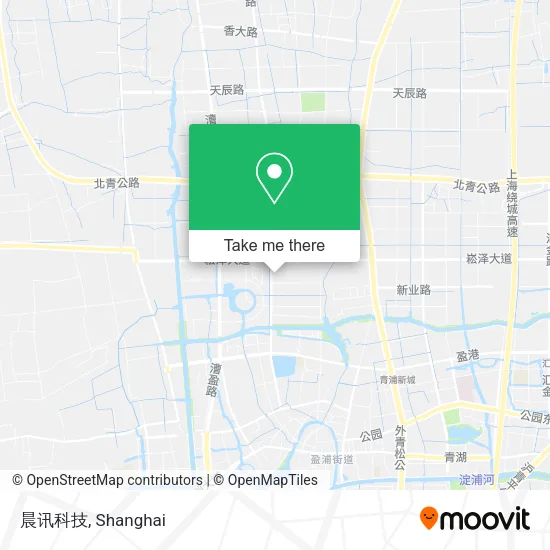 晨讯科技 map