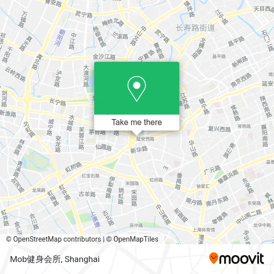 Mob健身会所 map