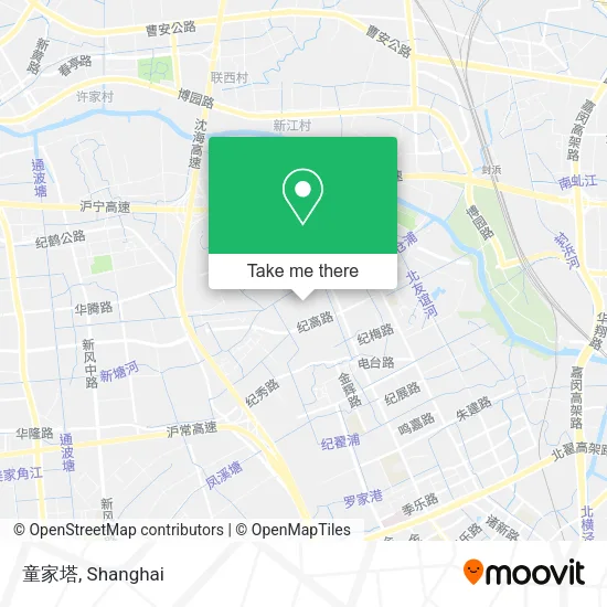 童家塔 map