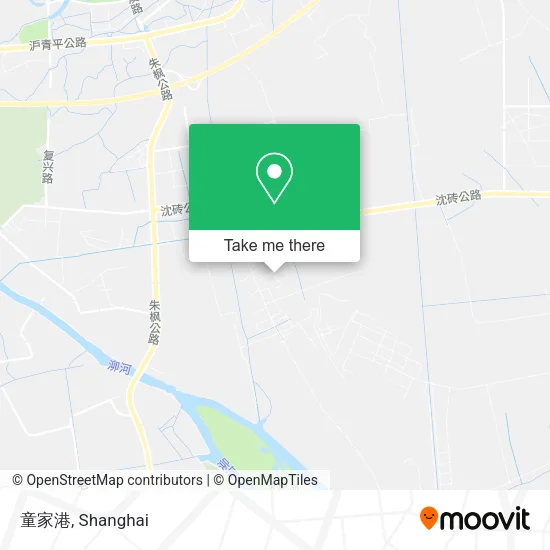 童家港 map