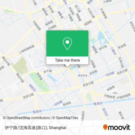 伊宁路/沈海高速(路口) map