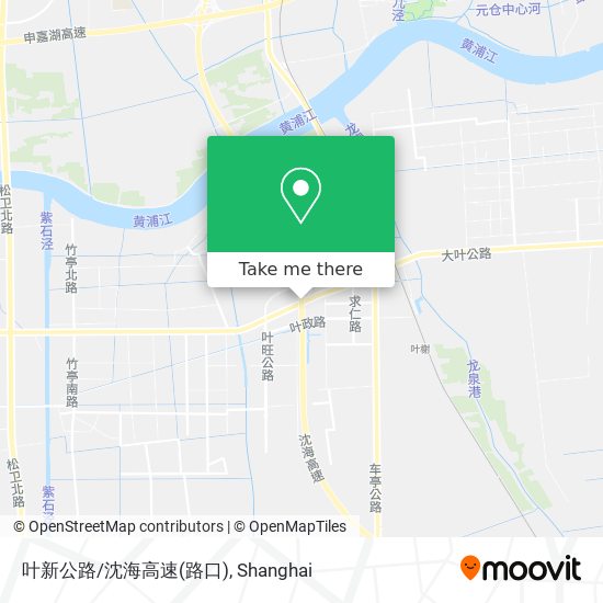 叶新公路/沈海高速(路口) map