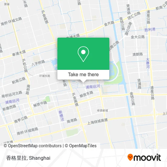 香格里拉 map