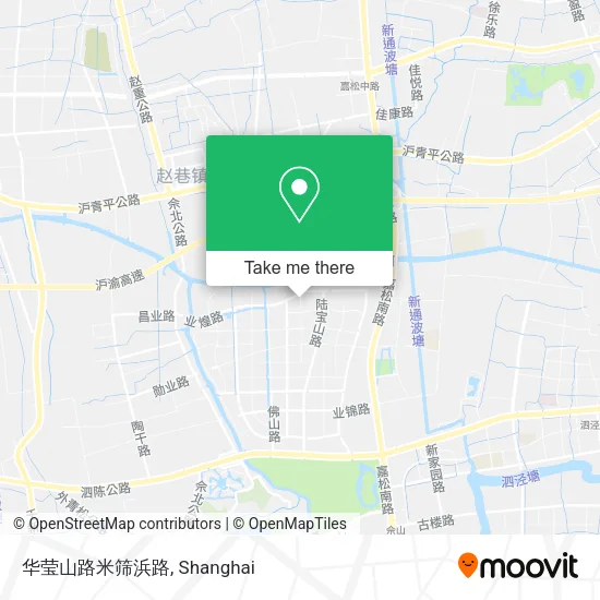 华莹山路米筛浜路 map