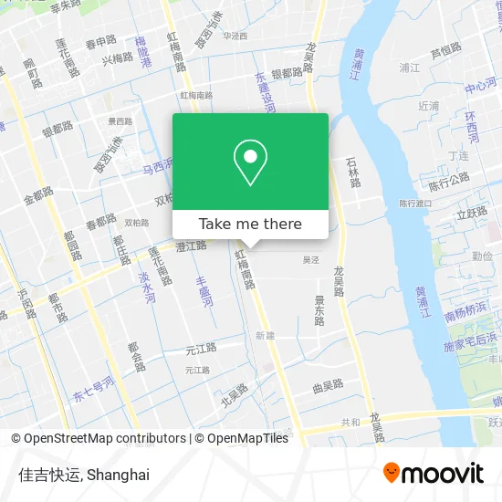 佳吉快运 map