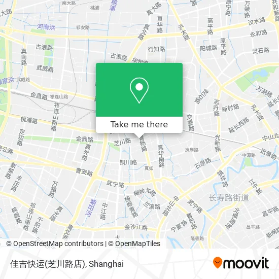 佳吉快运(芝川路店) map