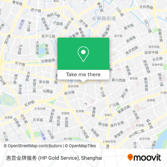 惠普金牌服务 (HP Gold Service) map