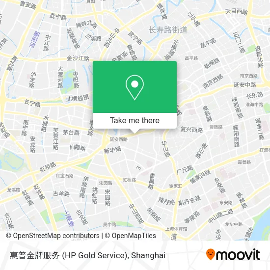 惠普金牌服务 (HP Gold Service) map