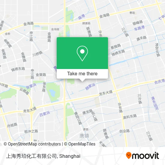 上海秀珀化工有限公司 map