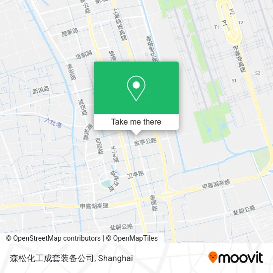 森松化工成套装备公司 map
