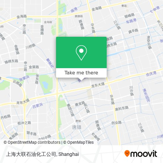 上海大联石油化工公司 map