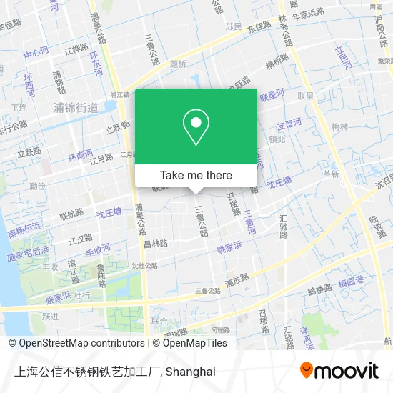 上海公信不锈钢铁艺加工厂 map
